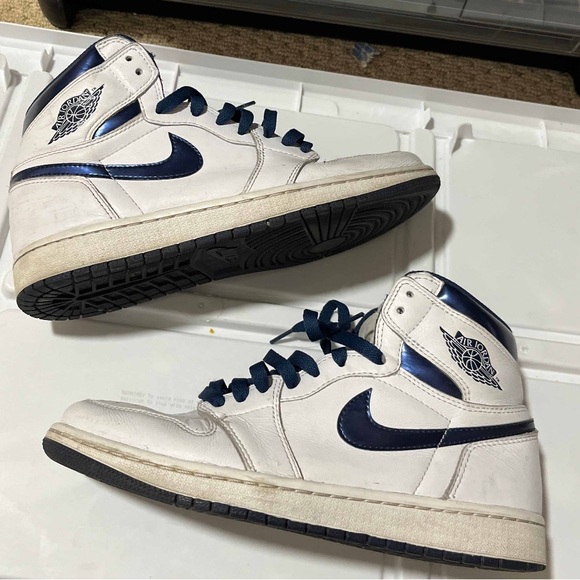 jordan 1 high og metallic navy